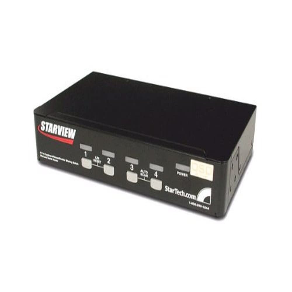 4port Reliable Starview KVM Cpuswitch with os Display 3yr Warranty