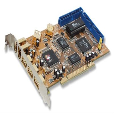 7port Combo Pci Card: 4port USB2.0 3port Firewire 2ch Ata-100