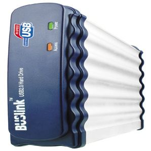 BUSLINK UII-1207E External USB 2.0 7200 RPM 120 GB Hard Drive w/Retrospect Software (No Card)