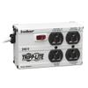 Tripp Lite Isobar 4 Outlet 230V Surge Protector Power Strip, 6ft Cord, Right-Angle Plug, Metal, Limited Life Manufacturer's Warranty (IB4-6/220) view 1