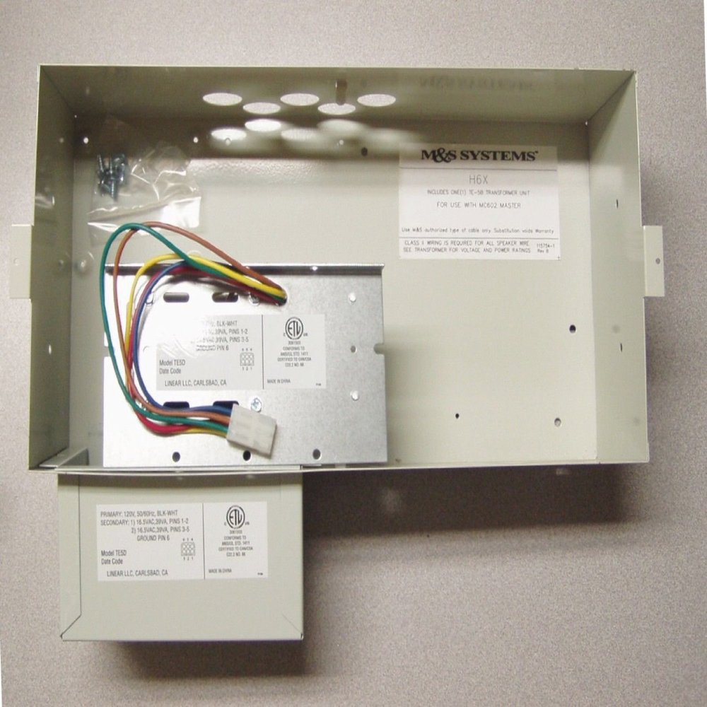 M & S SYSTEMS H-6X Accessories for 602 Intercom System
