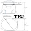 TIC GS5-5" Compact Outdoor Weather-Resistant Omnidirectional In-Ground Speakers (Pair) view 3