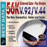 56K V.92 EXT Data/FaxModem