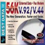 56K V.92 EXT Data/FaxModem