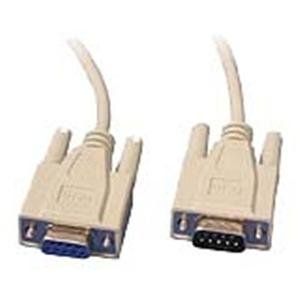 6FT Standard Null Modem Cable DB9 Female to DB25M