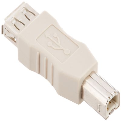 Sanwa Supply USB Adapter B Connector Male to A Connector Female AD-USB3
