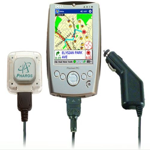 Pharos PK038 Pocket GPS Navigator Kit for Dell Axim