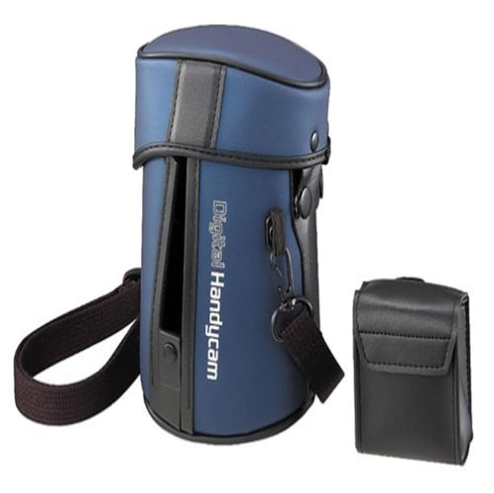 Sony LCMTRVA Semi Soft JUST FIT Case for Sony MiniDV Camcorders (Deep Metallic Blue)