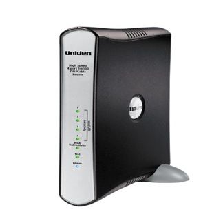 Uniden ENR1504 10/100 Ethernet Router (4-Port)