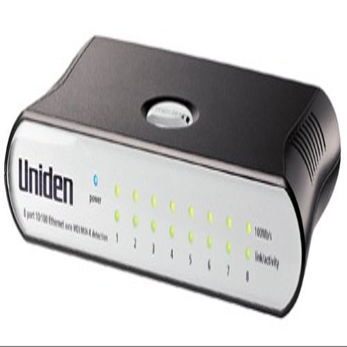 Uniden PCS800 Fast Ethernet Switch (8-Port)