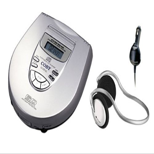 COBY CXCD740 Personal Stereo CD Player with Wireless Car Kit