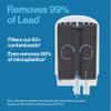 Brita Replacement Water Filter for Faucet Mount, Removes 99% of Lead, Sink Filtration System, Chrome, 2 Count view 3