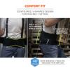 Ergodyne ProFlex 2000SF Back Support Brace, 8.5" Spandex, V-Shape Design and Patented Stays for Added Support, 2XL,Black view 4