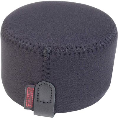 OP/Tech USA Hood Hat  Universal Lens Cap for DSLR & Digital Cameras | Neoprene Camera Lens Hood, Soft Cap for Camera Lens & Protection - Medium (Black) - Made in USA
