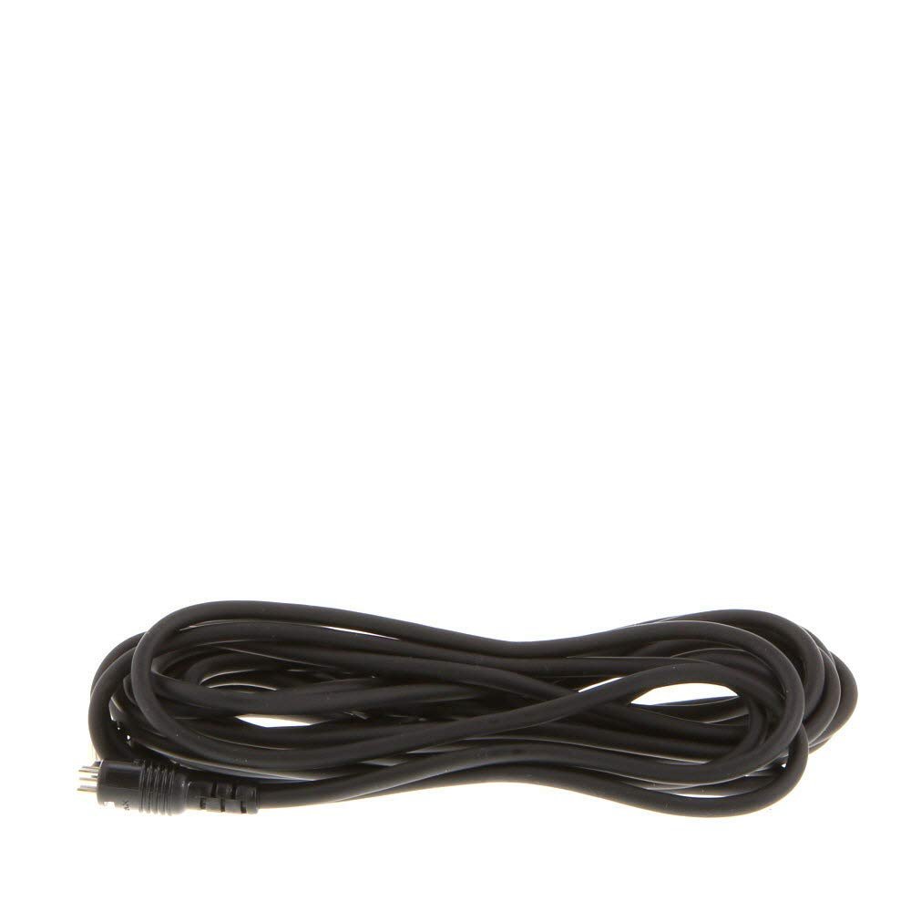 Pentax 4P 16'(5m) Straight Sync Cord "A", 4 Pin Dedicated to Dedicated PC, #37344