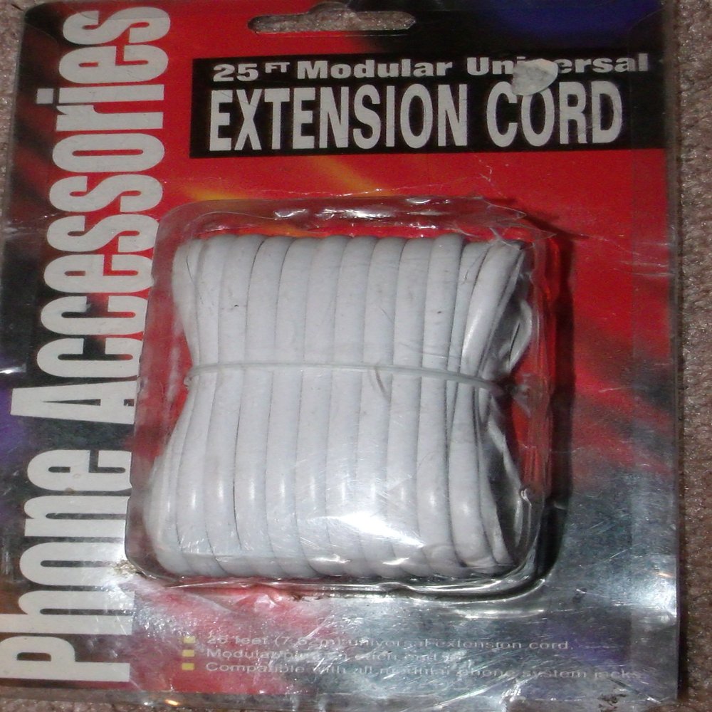 RCA TP269 25 Foot Modular Phone Line Extension