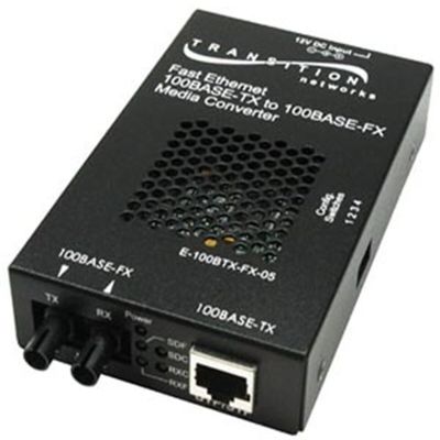 Transition Networks E-100BTX-FX-05(SMHT) Media Converter