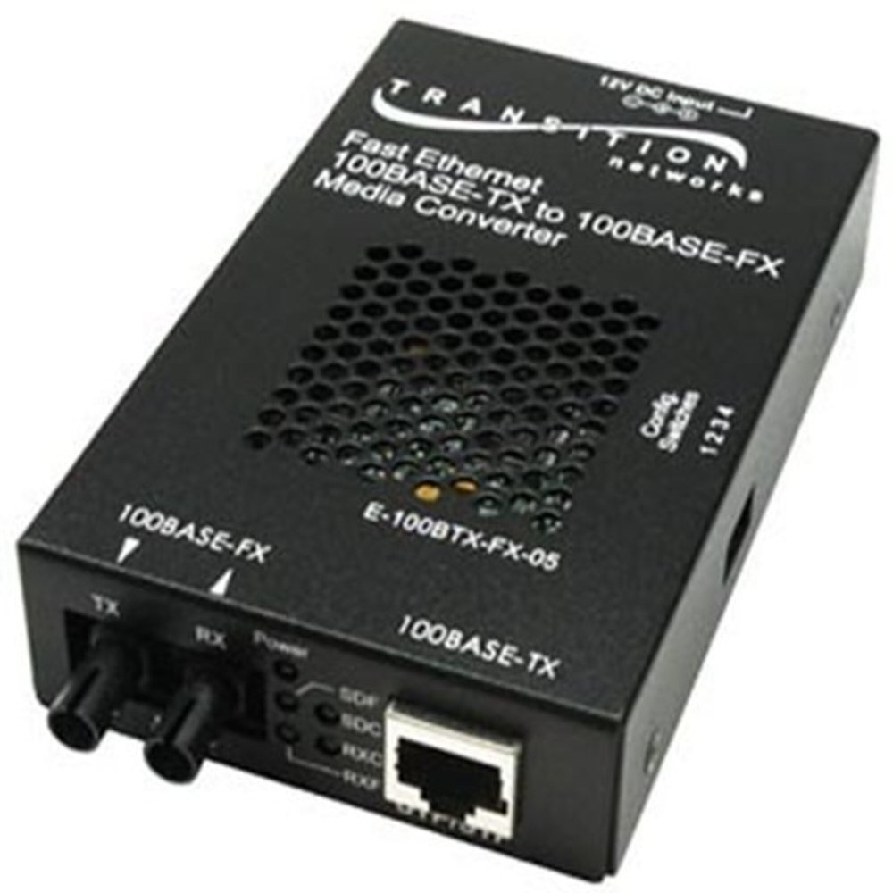 Transition Networks E-100BTX-FX-05(SMHT) Media Converter