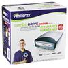 Memorex 32023233 Combo CD-RW/DVD-ROM External Drive (Black/Silver) view 1