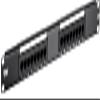 TRENDnet 16-Port Cat6 Unshielded Patch Panel,Rackmount, 1U 19", Cat3,Cat4,Cat5,Cat5e,Cat6 Compatible, 250Mhz Connection, Ideal for Copper Gigabit Ethernet Connections, Black, TC-P16C6 view 1
