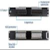 TRENDnet 16-Port Cat6 Unshielded Patch Panel,Rackmount, 1U 19", Cat3,Cat4,Cat5,Cat5e,Cat6 Compatible, 250Mhz Connection, Ideal for Copper Gigabit Ethernet Connections, Black, TC-P16C6 view 4