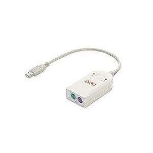 APC 19045 USB to PS/2 Keyboard and Mouse Adapter