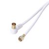 roasu noizukattoantenake-buru 4cfl (L Type Plug to F Type Plug) White Zac  FL * * w view 1