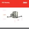 Juno Lighting IC22 Contractor Select 6-Inch IC Rated Universal Incandescent Housing view 4