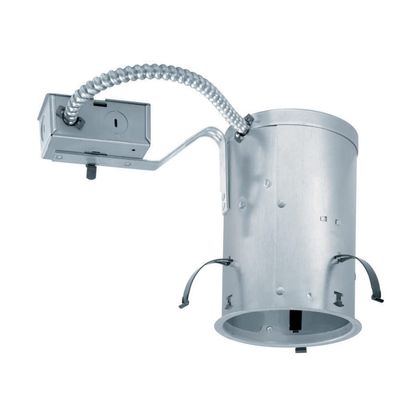 Juno 5 Inch Incandescent Ceiling Light Housing for Remodel, IC Rated Recessed Light, Damp Location UL Listed Can Lighting, Includes Push-in Electrical Connectors