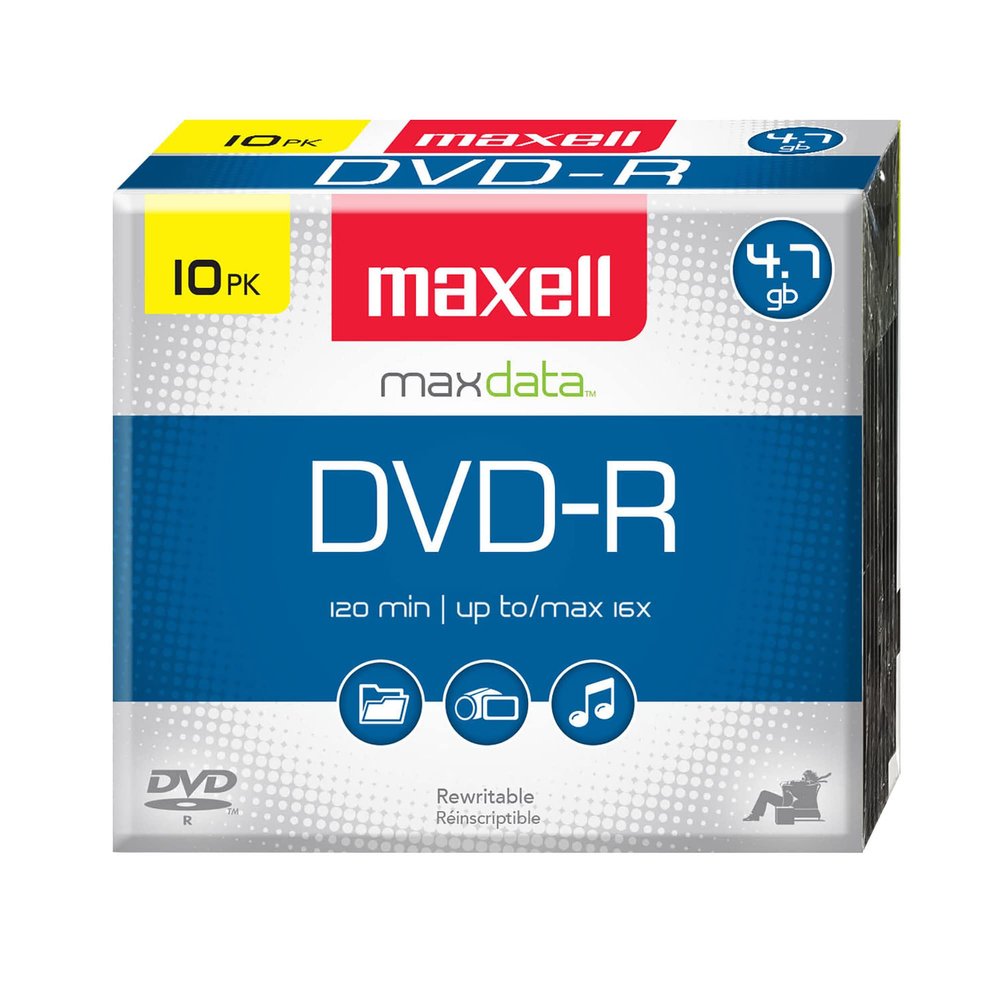 MAX638004 - Maxell DVD-R Discs