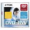 TDK - DVD-RW - 4.7 Go 2x - bo?tier CD - support de stockage view 1