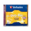 Verbatim DVD+RW 4.7GB 4X with Branded Surface - 1pk Jewel Case view 2