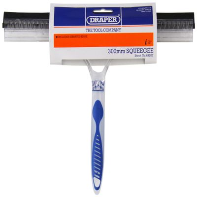 Draper 69207 300 mm Squeegee Window Wiper Blade, Blue