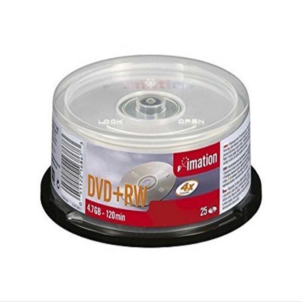 Imation Corp 25PK 4X DVD+RW Spindle (16867)