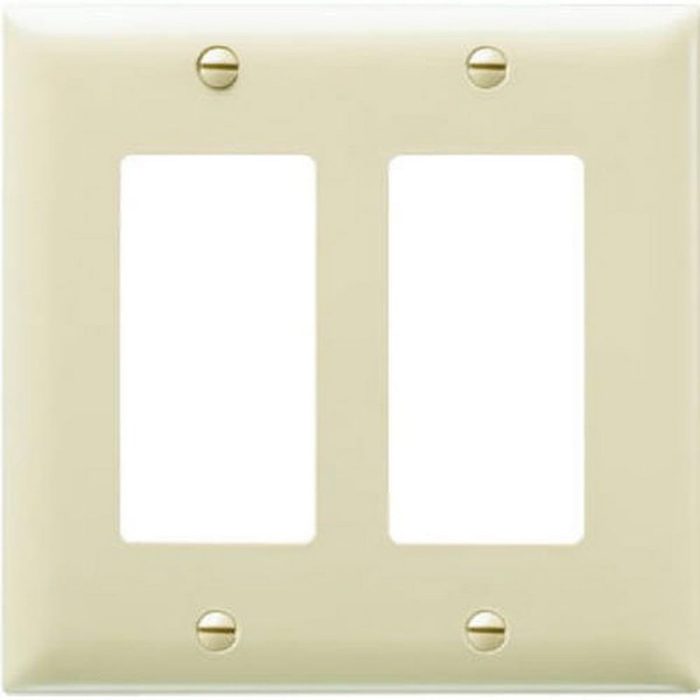 Legrand - PASS & SEYMOUR TP262ICC30 Ivory 2G Decor Wall Plate