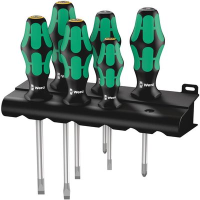 334/355/6 RACK SCREWDRIVER SET 6 PCS.