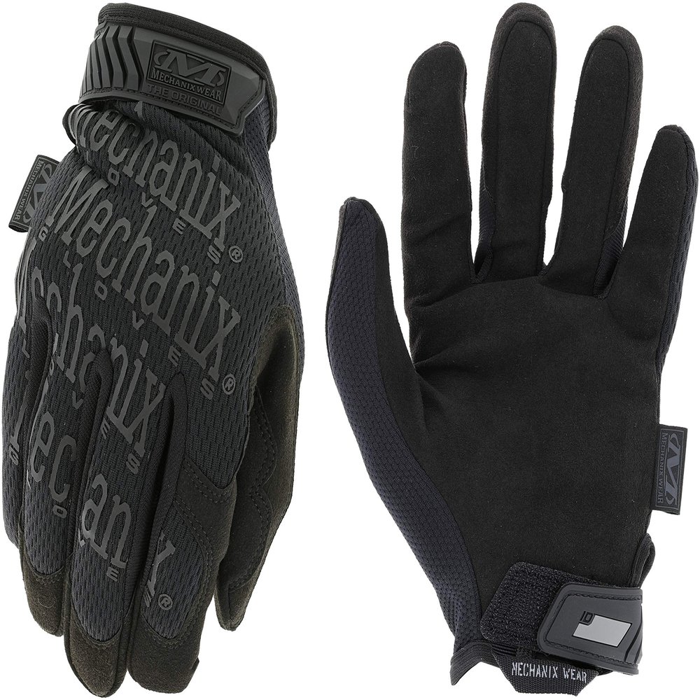 Mechanix Wear: The Original Covert Tactical Work Gloves with Secure Fit, Flexible Grip for Multi-purpose Use, Durable Touchscreen Safety Gloves for Men (Large, Black)