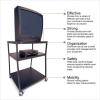 Bretford BB48-P4 Wide Base Stand view 2