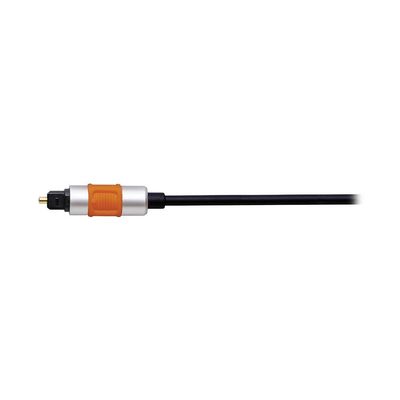 Audio-Technica AT-OPX1/2.0 Optical Digital Cable, Square Optical Terminal, 6.6 ft (2.0 m)
