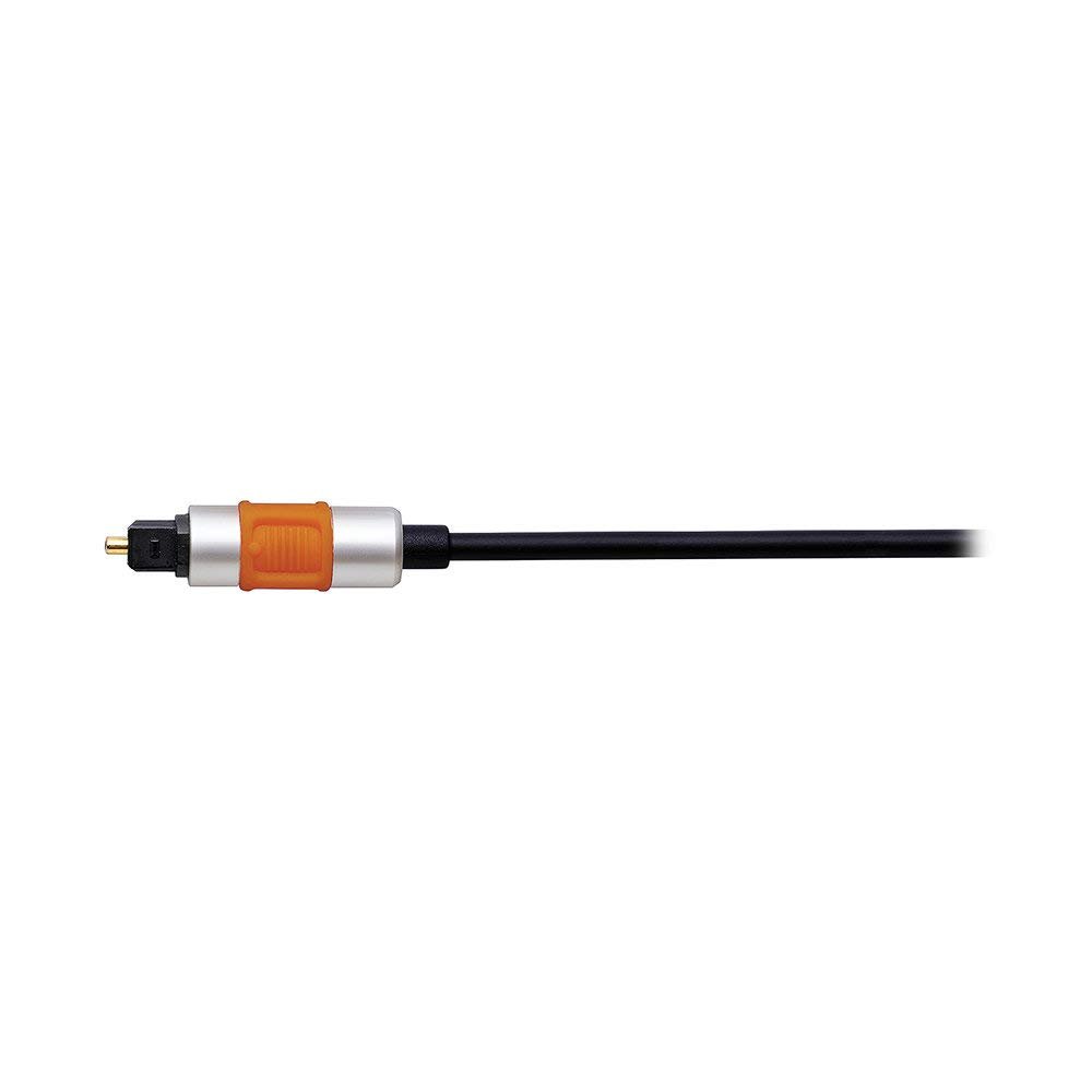 Audio-Technica AT-OPX1/2.0 Optical Digital Cable, Square Optical Terminal, 6.6 ft (2.0 m)