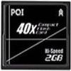 PQI Japan QCF40-2G Compact Flash Card, 40x Speed, 2GB (2048MB) view 1
