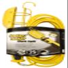 Coleman Cable 5857 16/3 SJEOW Trouble Light with Metal Guard and Outlet, 25-Foot view 2