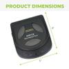 Aleratec Motorized DVD CD Disc Repair System - Playback Restoration and Cleaning Device for CDs and DVDs - Includes Repair Solution - Portable Cleaner for CD Player Discs with Read Errors view 3