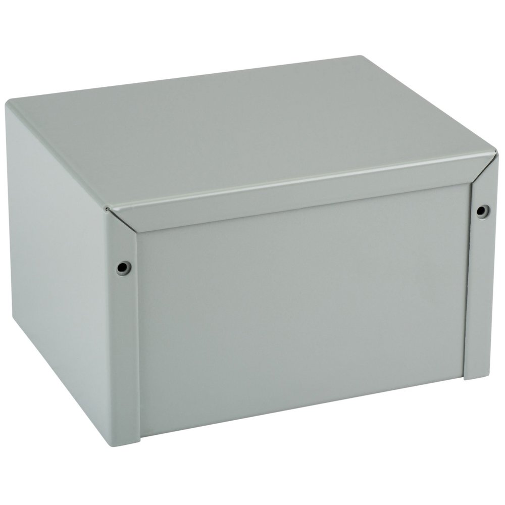 Gray Aluminum Utility Enclosure- 5.0" x 4.0" x 3.0"
