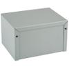 Gray Aluminum Utility Enclosure- 5.0" x 4.0" x 3.0" view 1