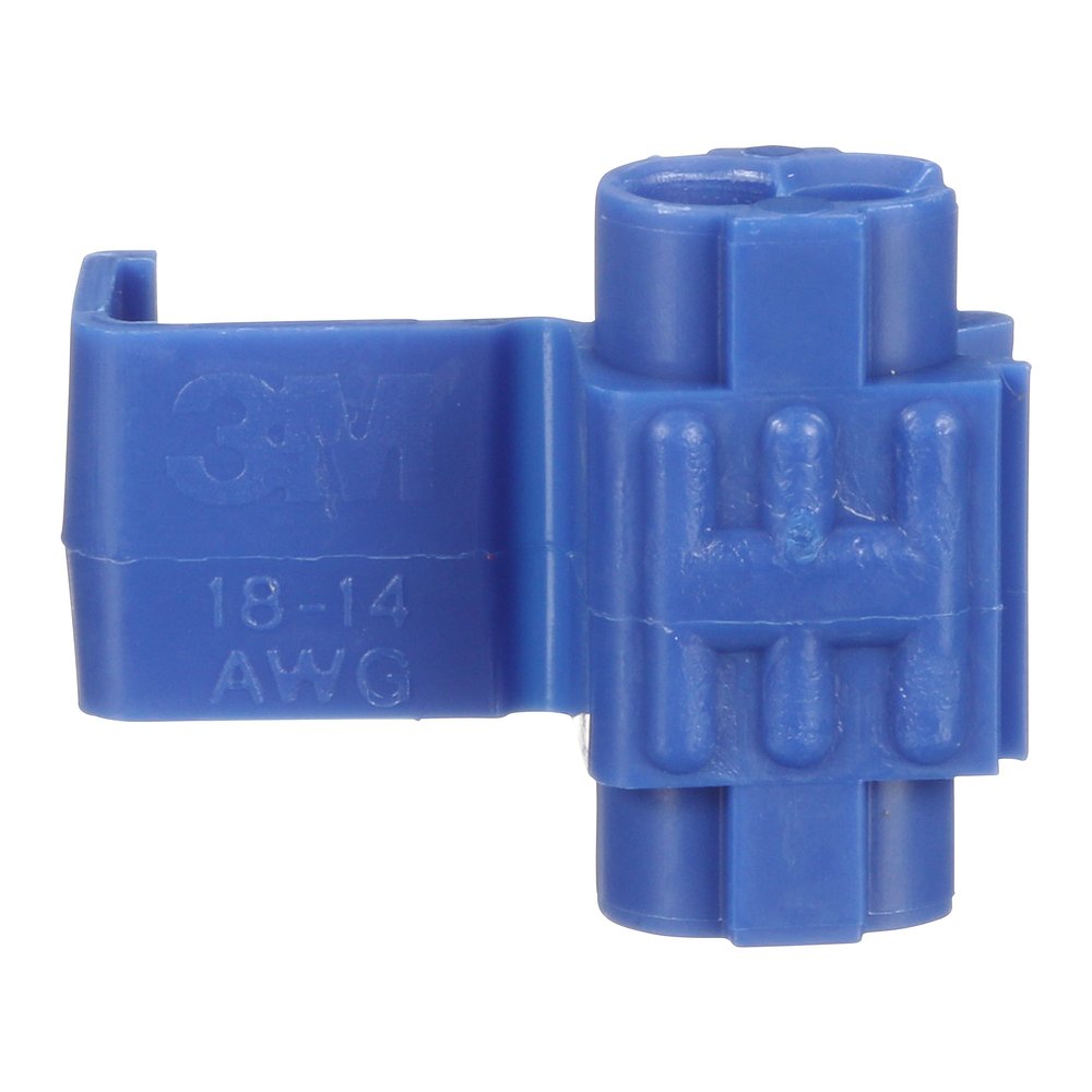 3M Electrical IDC 560B-POUCH, Blue, 1816 AWG(solid/stranded), 14 AWG (stranded), 100 per pouch