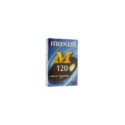 Maxell M120 VHS Video Cassette