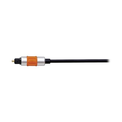 audio-technica AT-OPX1/1.5 Optical Digital Cable for Amplifiers, Square Optical Terminal, 4.9 ft (1.5 m)