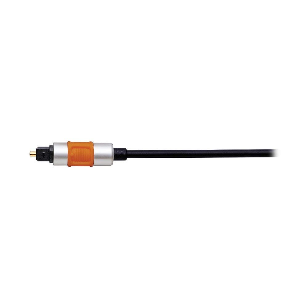 audio-technica AT-OPX1/1.5 Optical Digital Cable for Amplifiers, Square Optical Terminal, 4.9 ft (1.5 m)