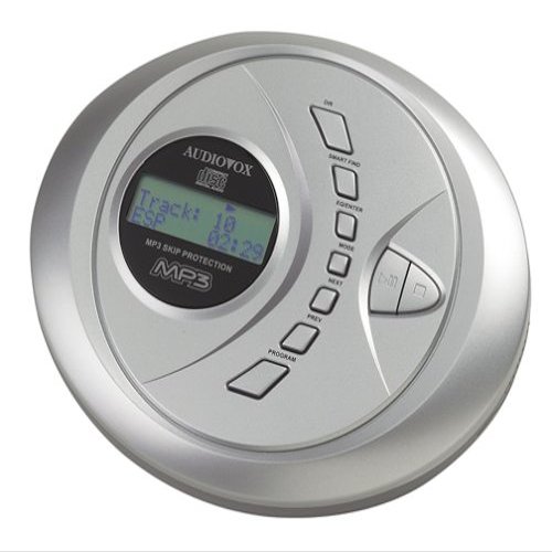 Audiovox Electronics CE154MP 45 Sec DASS Personal CD / MP3 Player